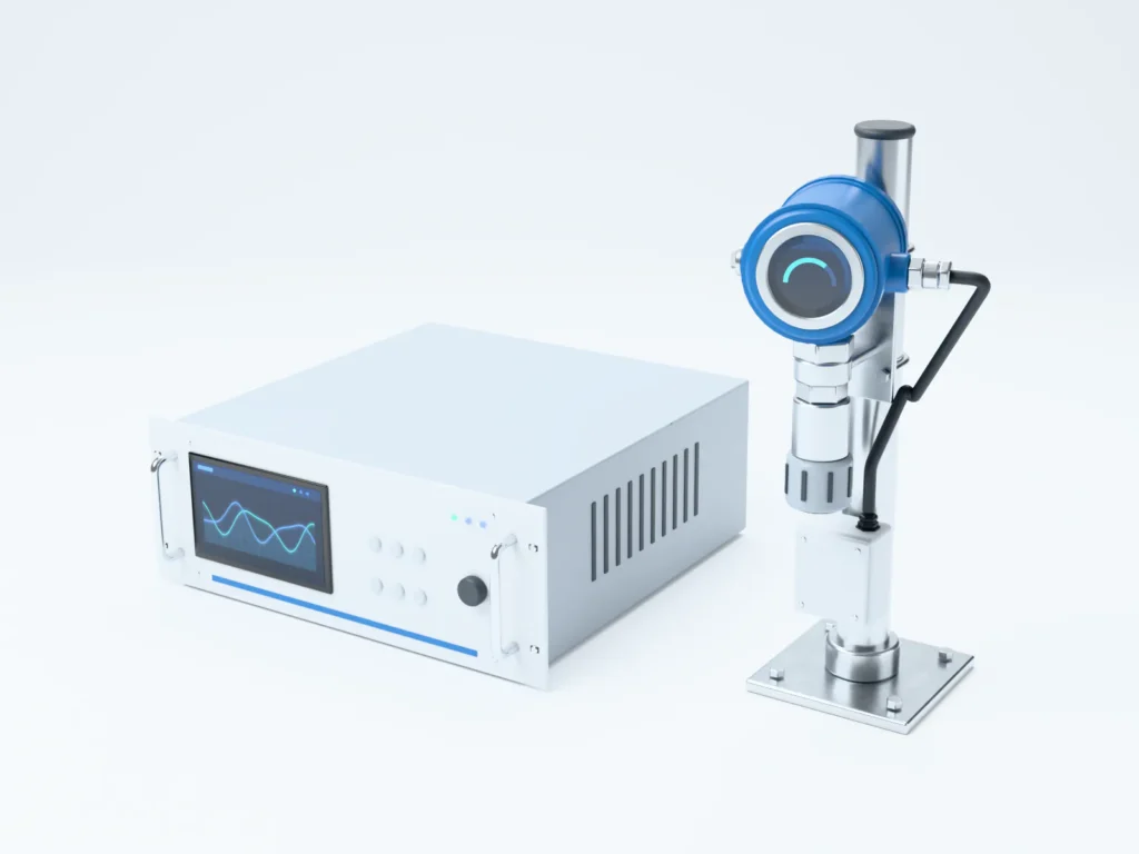 Modul gas analyzer rak 19 inci dan transmitter detektor gas